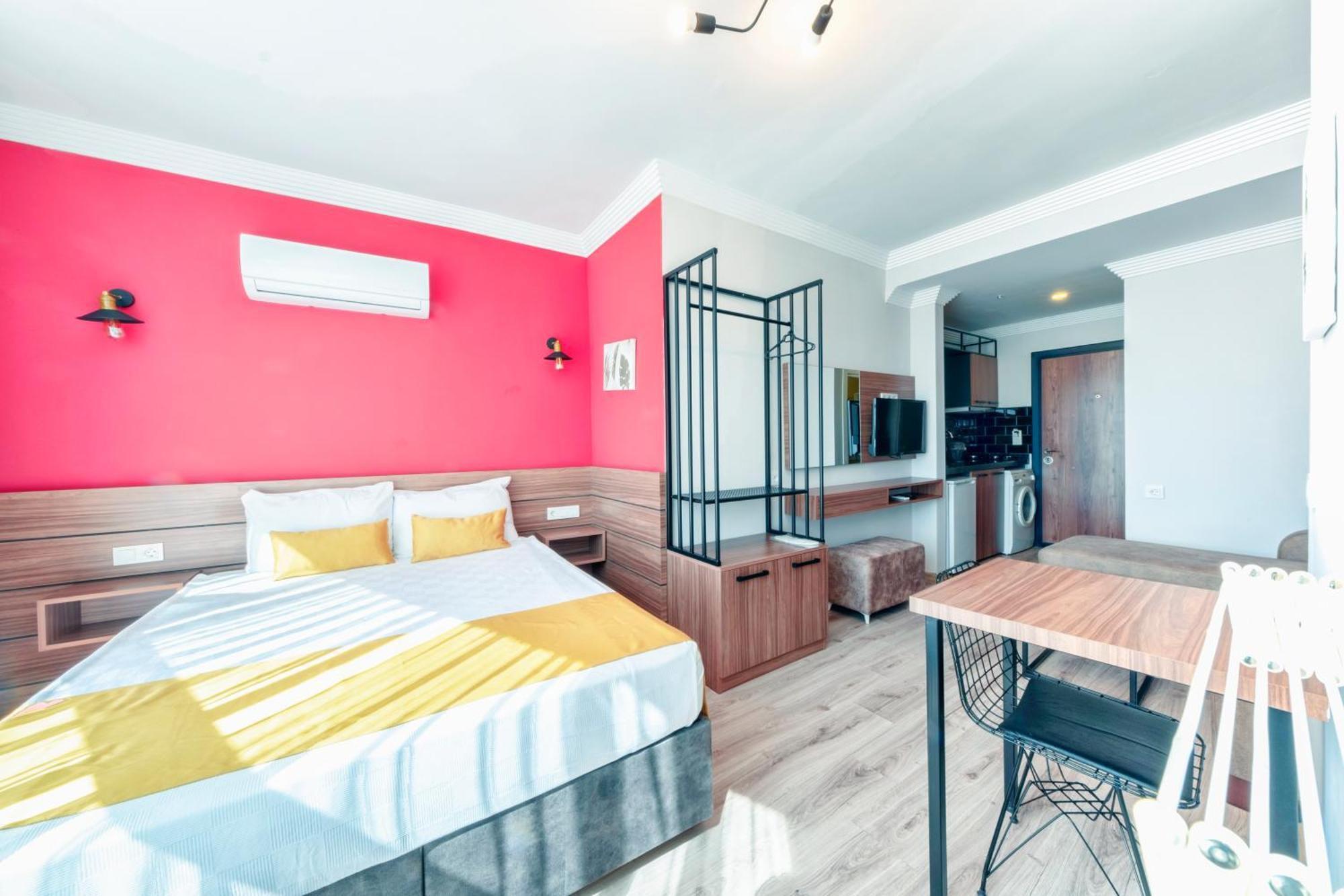 Aparthotel Terra Rossa Antalia Esterno foto